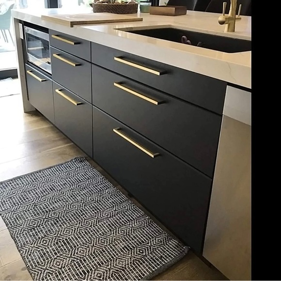 15 pack 10” Golden Warm LSJ12GD256 Kitchen Square T Bar Cabinet Door Handles NEW - Picture 4 of 16